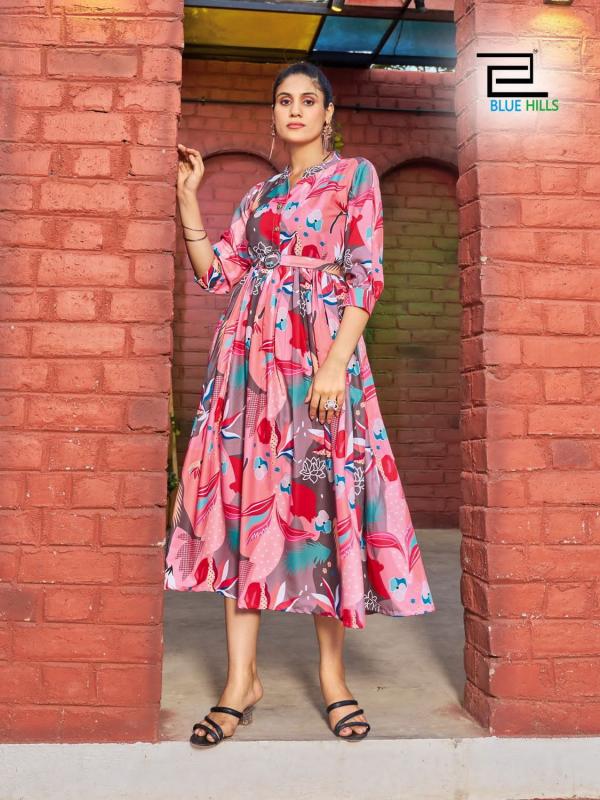 Blue Hills Bollywood Vol 1 Digital Print  Kurti Collection